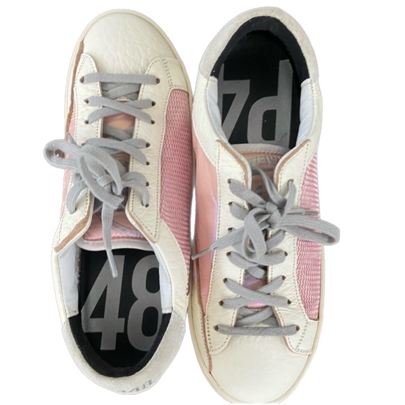 P448 Shoes - P448 shoes white gray and pink size 38 (7 1/2 US)